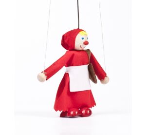 Gerlich Holzpuppe Rotkäppchen